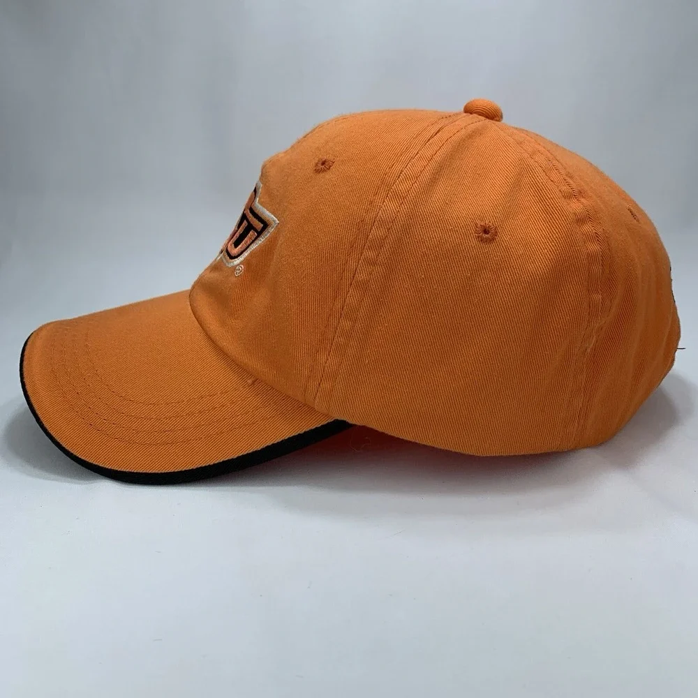 Oklahoma State OSU Cowboys Hat Orange Signatures Adjustable Strap Baseball Cap